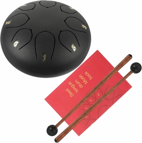 6-inch Ethereal Drum Full-tone Portable Tongue Drum Unique Metal Percussion for Ages