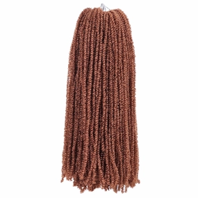 Aipin Pre-Twisted Passion Twist Hair mini Yanky Passion Twist Crochet Hair(18 nch 8Pack 350#)