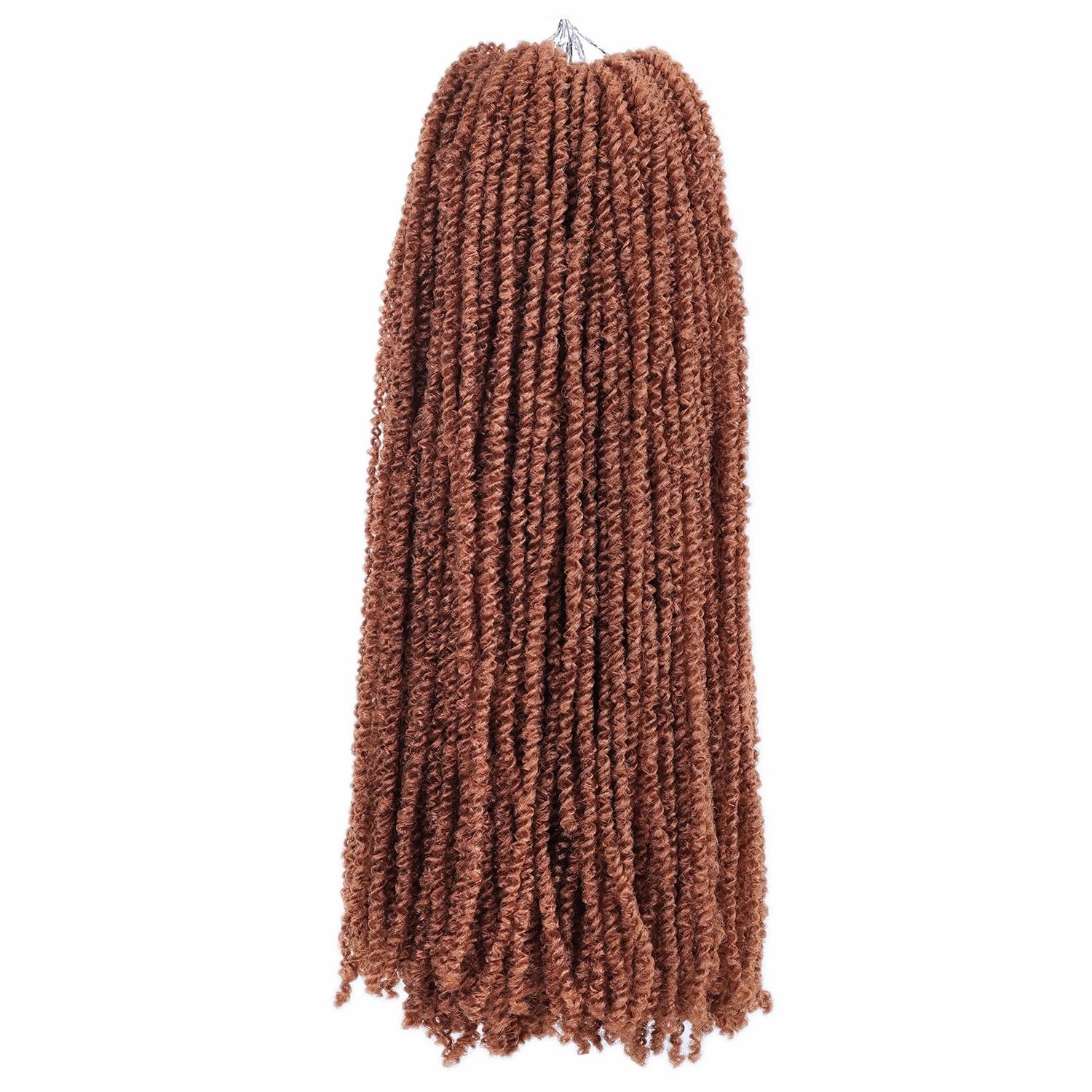 Aipin Pre-Twisted Passion Twist Hair mini Yanky Passion Twist Crochet Hair(18 nch 8Pack 350#)