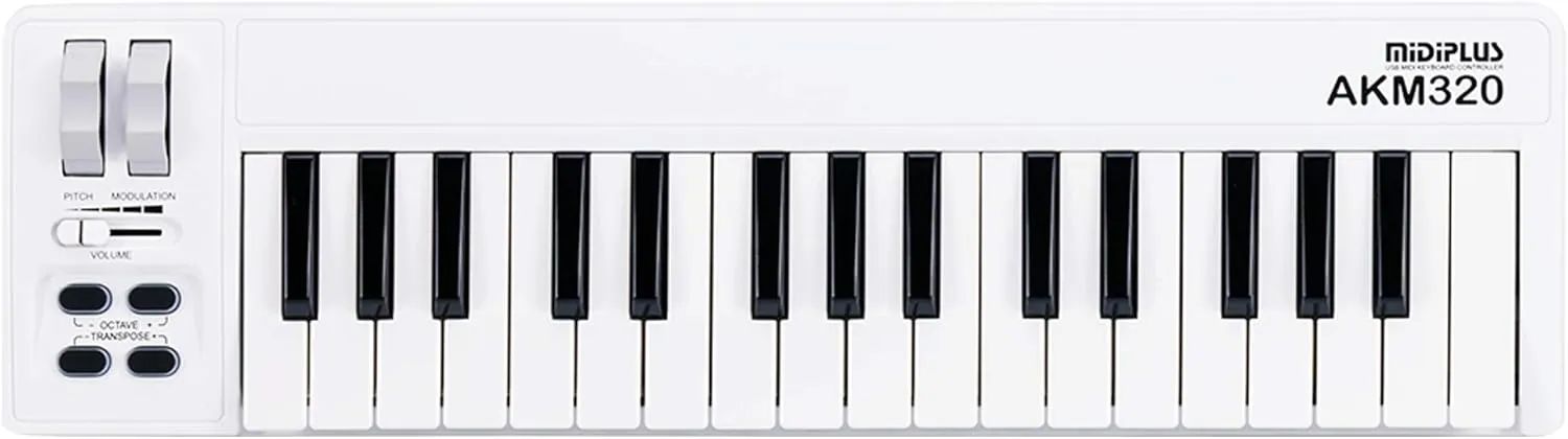 AKM320 MIDI Keyboard Controller, white edition with Cubase LE 12