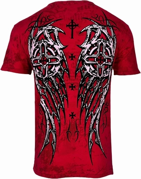 Archaic by Affliction Men's T-Shirt Wing Man Y2K