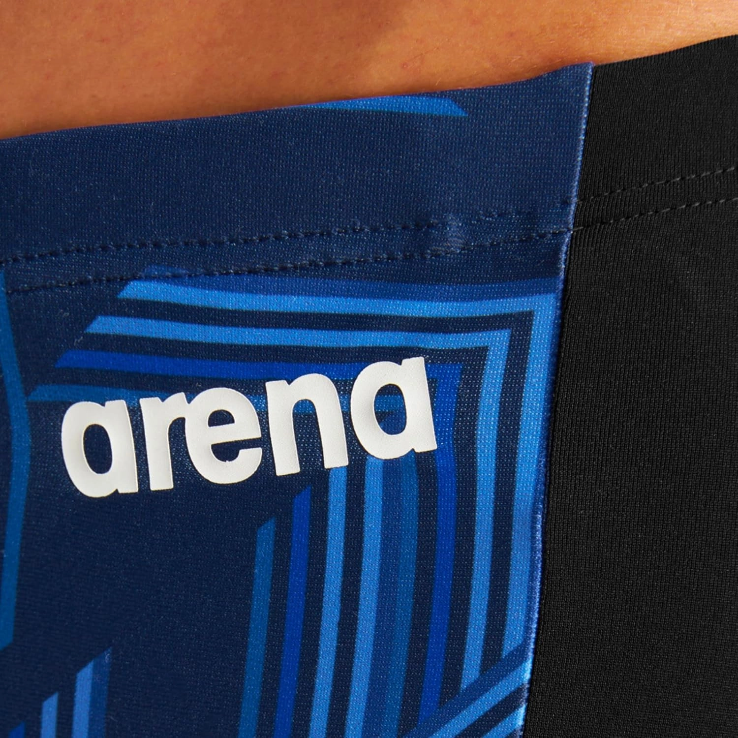 ARENA Puzzled Athletic Swim Jammers for Men Competitive Racing, Training, Quick Dry, Compression, Chlorine Resistant Swimsuit