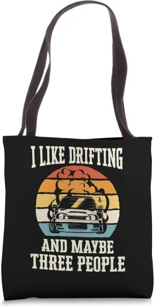 Car Drifting Racing Drift Tote Bag