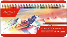 Caran D'ache Caran D''Ache Supracolor II Set of 80 Colors (3888.380)
