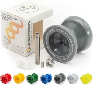 Cheatcode Yoyo by Brandon Vu | Master Fingerspin Tricks | A Responsive & Unresponsive Yo-yo for Kids, Teens & Adults | Great Yo Yo For Beginners | Extra Professional Ball Bearing Kit Included | Offset