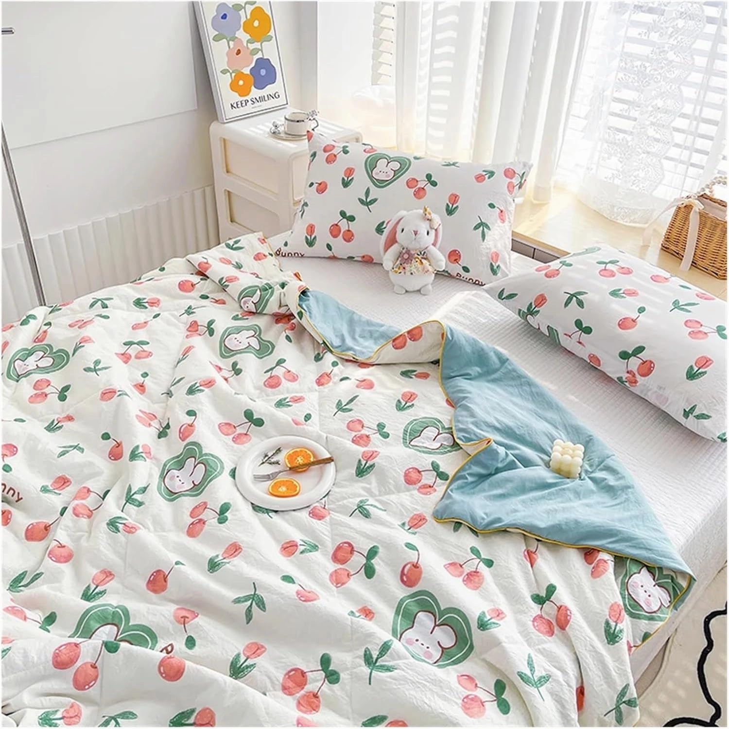 Cooling Comforter King Size Cooling Quilt Comforter Soft Air Conditioning Bed Duvets 150x200 200x230 Machine Washable(Style 01,200x230cm)