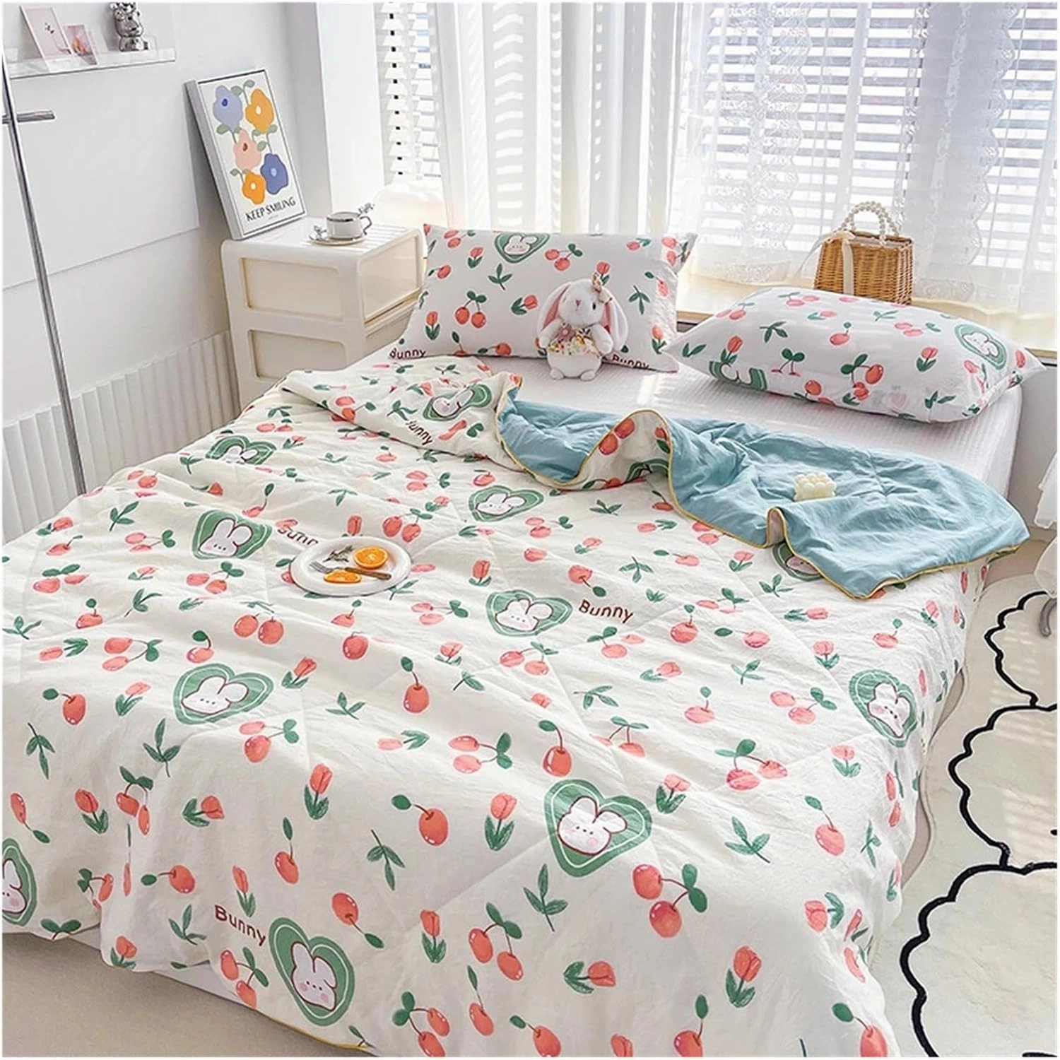 Cooling Comforter King Size Cooling Quilt Comforter Soft Air Conditioning Bed Duvets 150x200 200x230 Machine Washable(Style 01,200x230cm)