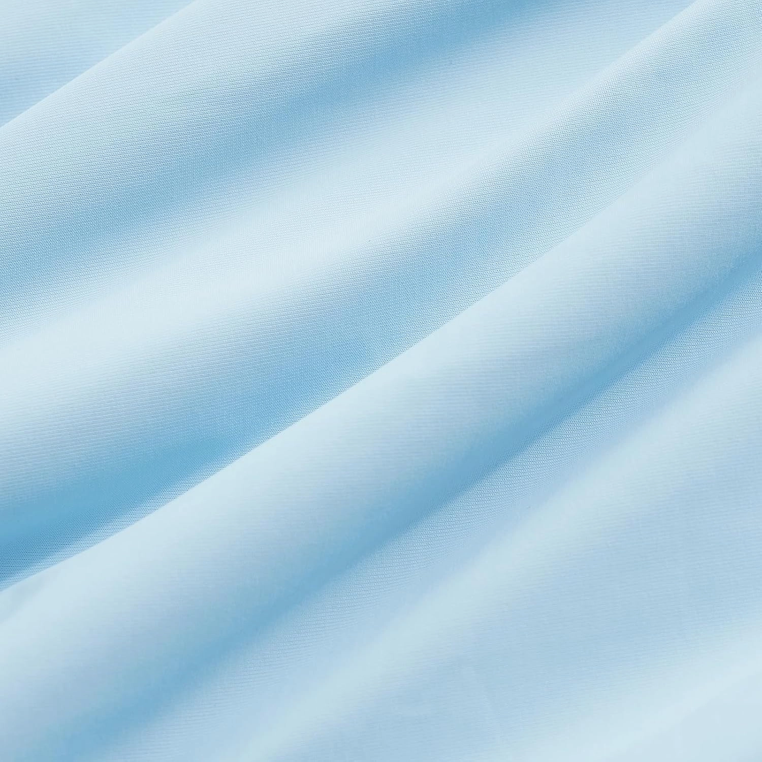 Cozy Bliss Cooling Comforter Queen Size, Cooling Blankets for Hot Sleepers and Night Sweats, Sky Blue Summer Comforter for Queen Size Bed, Breathable Soft Lightweight Silk Smooth