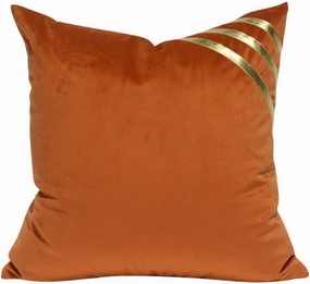 CSCDD American Oran Gold Model Room Square Pillow Case Hotel Exhibition Hall Place Sofa Against The Bag