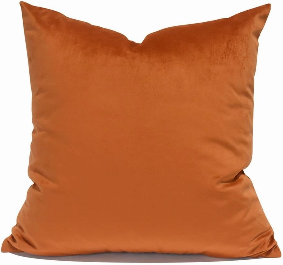 CSCDD American Oran Gold Model Room Square Pillow Case Hotel Exhibition Hall Place Sofa Against The Bag