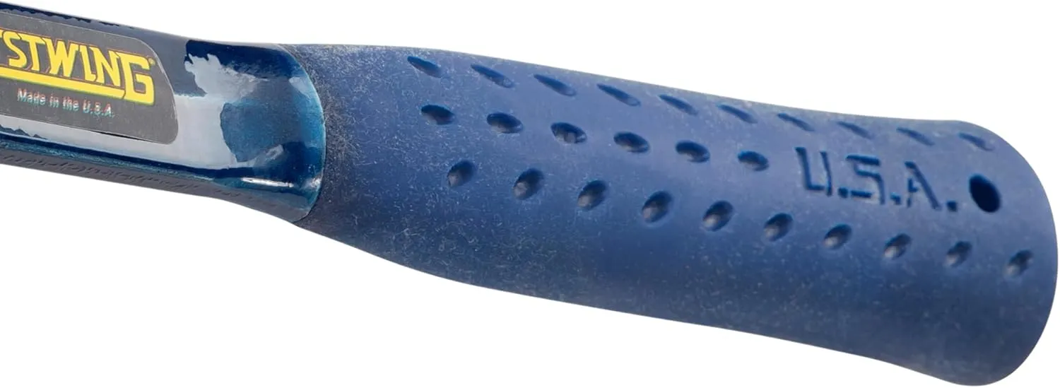 Estwing - B34LB Drilling/Crack Hammer - 4-Pound Sledge with Forged Steel Construction & Shock Reduction Grip - B3-4LB