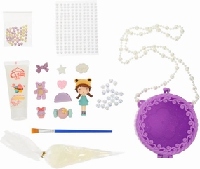FAVOMOTO Girls' Handbag Making Kit Boys and Girls DIY Material Drills Toys Children's Creative Craft Set