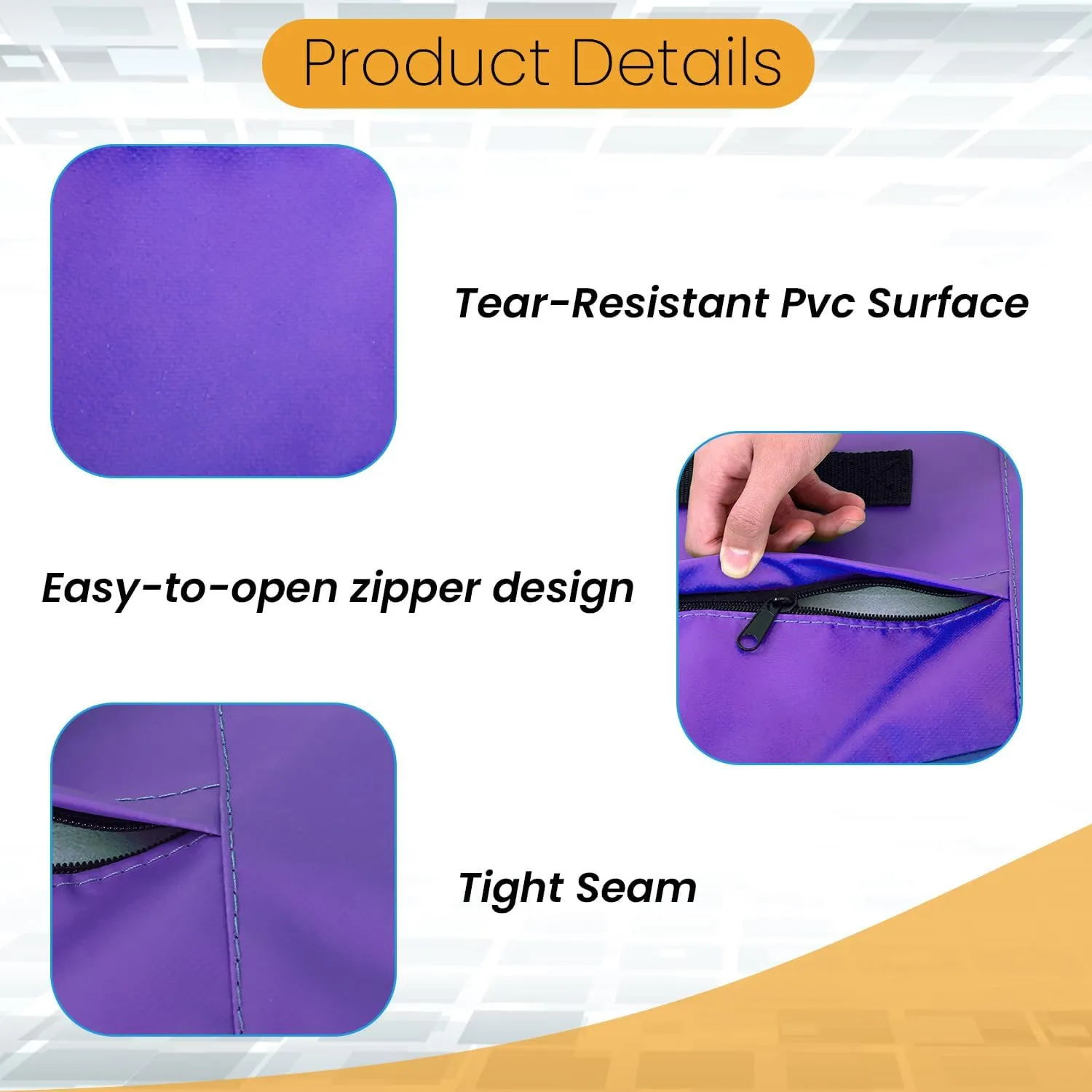 FDW Gymnastics Mat Incline Indoor/Outdoor Tumbling Mats yoga mat for Home Gym Folding Exercise Mat with Non-Slip Surface & Handles Cheese Wedge Mat