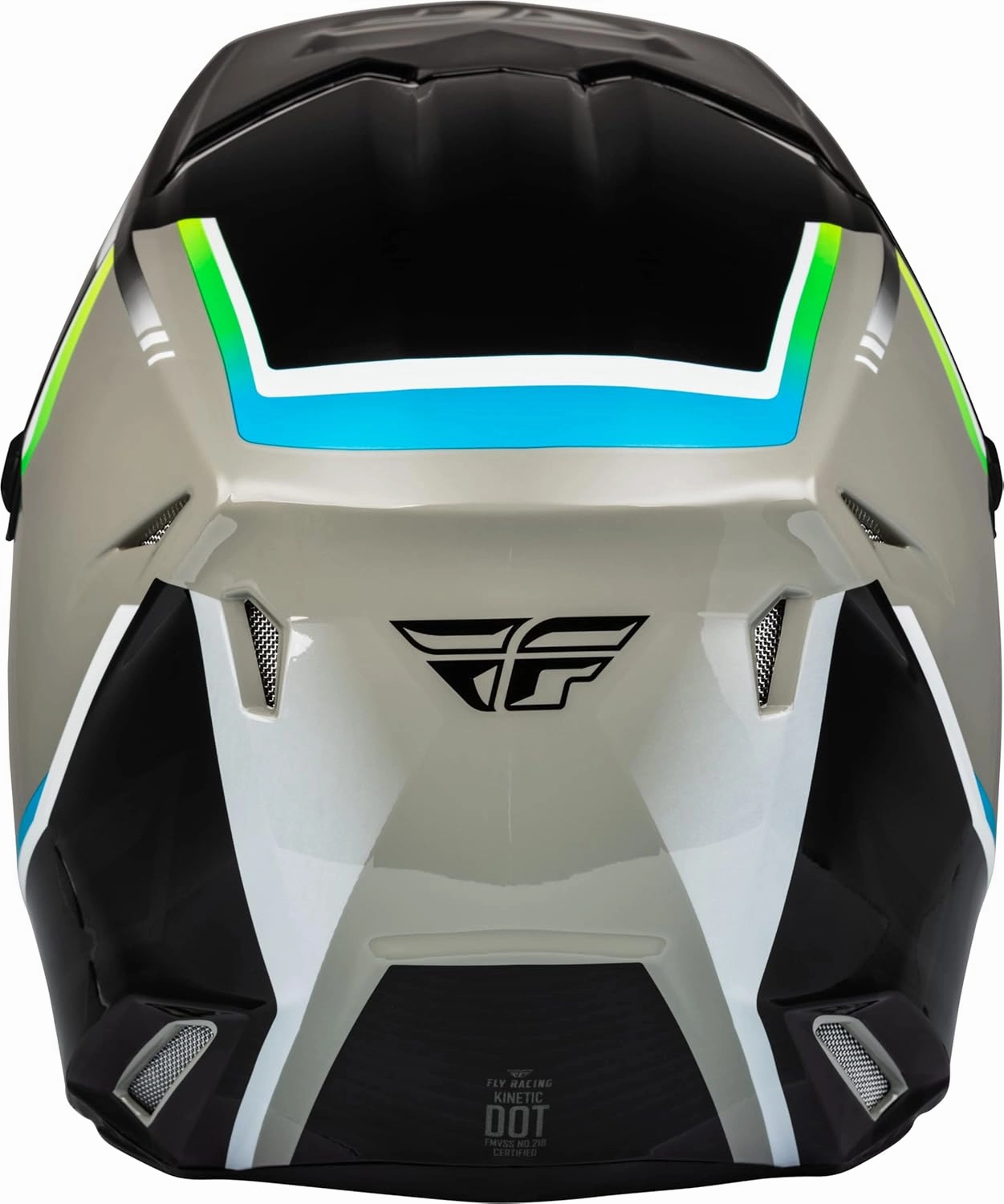 Fly Racing 2023 Adult Kinetic Vision Helmet (Grey/Black, X-Large)