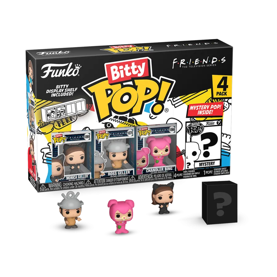 Friends - Monica as Catwoman Bitty Pop! 4-Pack