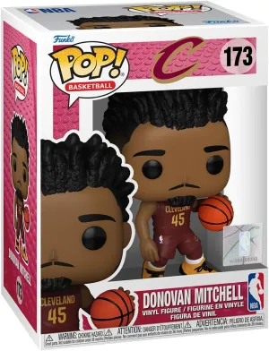 Funko POP! NBA: Cavs - Donovan Mitchell - Collectable Vinyl Figure - Gift Idea - Official Merchandise - for Kids & Adults - Sports Fans - Model Figure for Collectors and Display