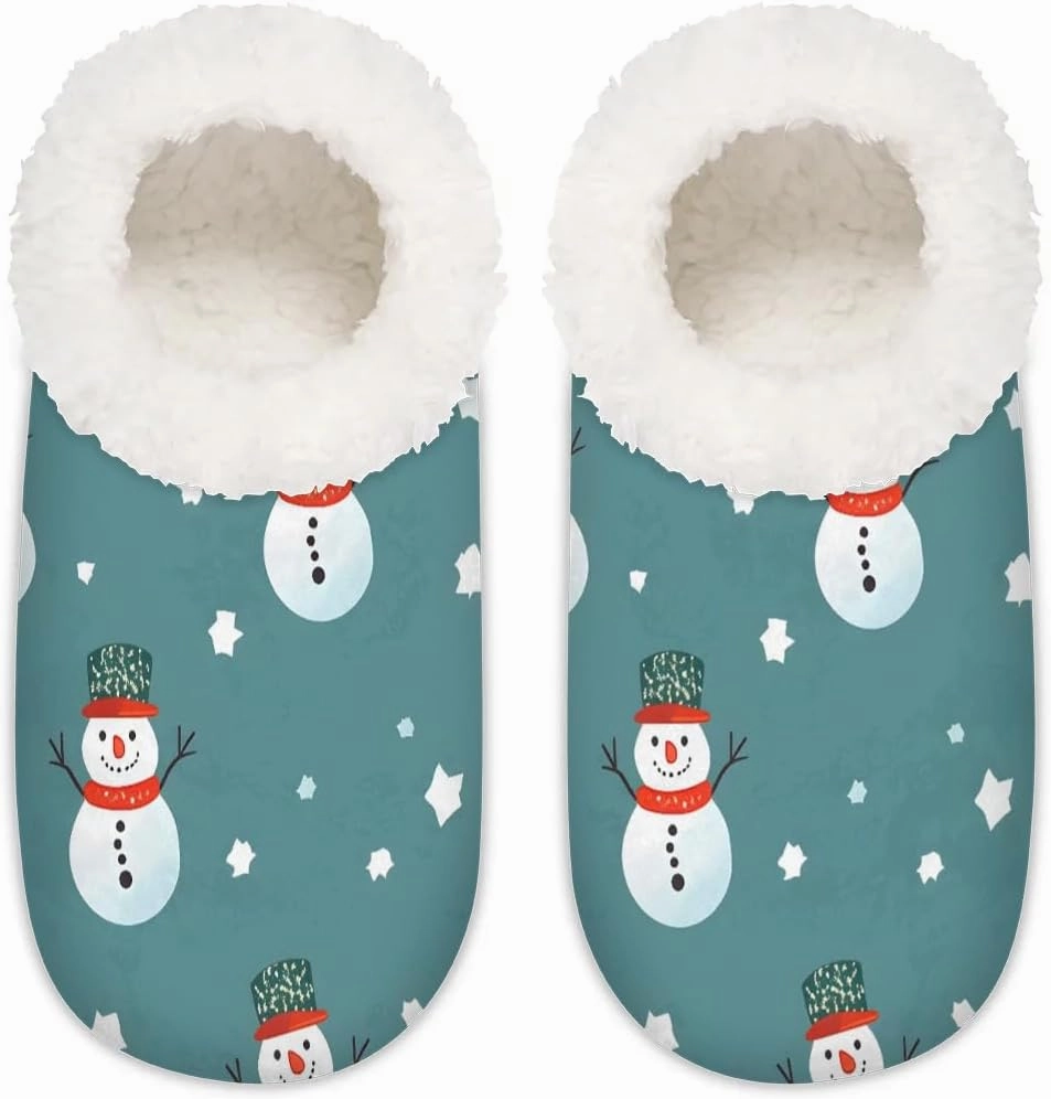 Fuzzy Slippers for Women Non-Slip Home Slippers Warm Indoor Bedroom Slippers Fluffy Women's Slippers Cozy Gift for Home Travel