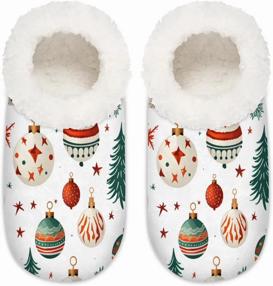 Fuzzy Slippers for Women Non-Slip Home Slippers Warm Indoor Bedroom Slippers Fluffy Women's Slippers Cozy Gift for Home Travel