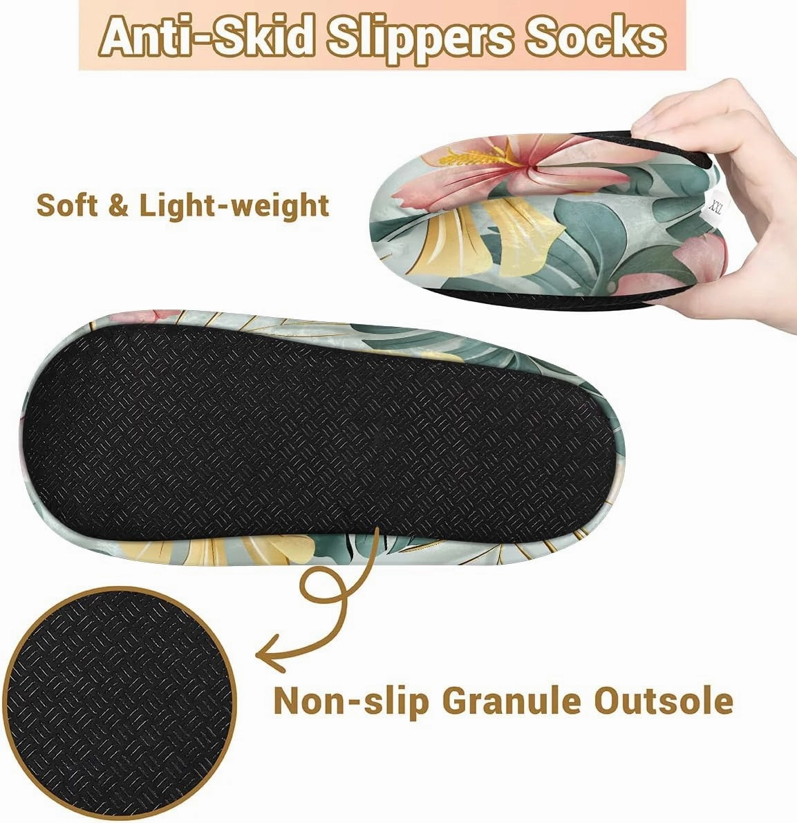 Fuzzy Slippers for Women Non-Slip Home Slippers Warm Indoor Bedroom Slippers Fluffy Women's Slippers Cozy Gift for Home Travel
