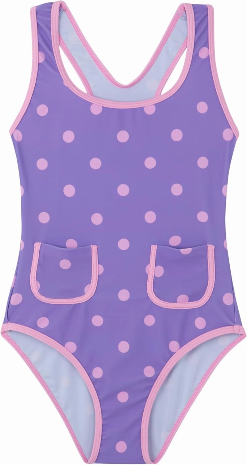 Gottex Kids Racerback One Piece Swimsuit Chlorine Fade Resistant and Built-in UPF UV Protection