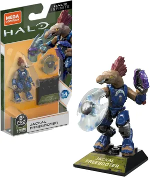Halo Heroes Mega Construx Pro Builders Series 14 Jackal Freebooter Figure GVP47