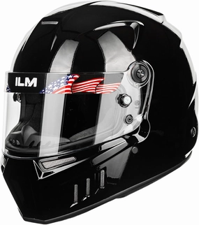 ILM Snell SA2020 Full Face Auto Racing Helmets Lightweight Fiberglass for Adult Men and Women Model 890