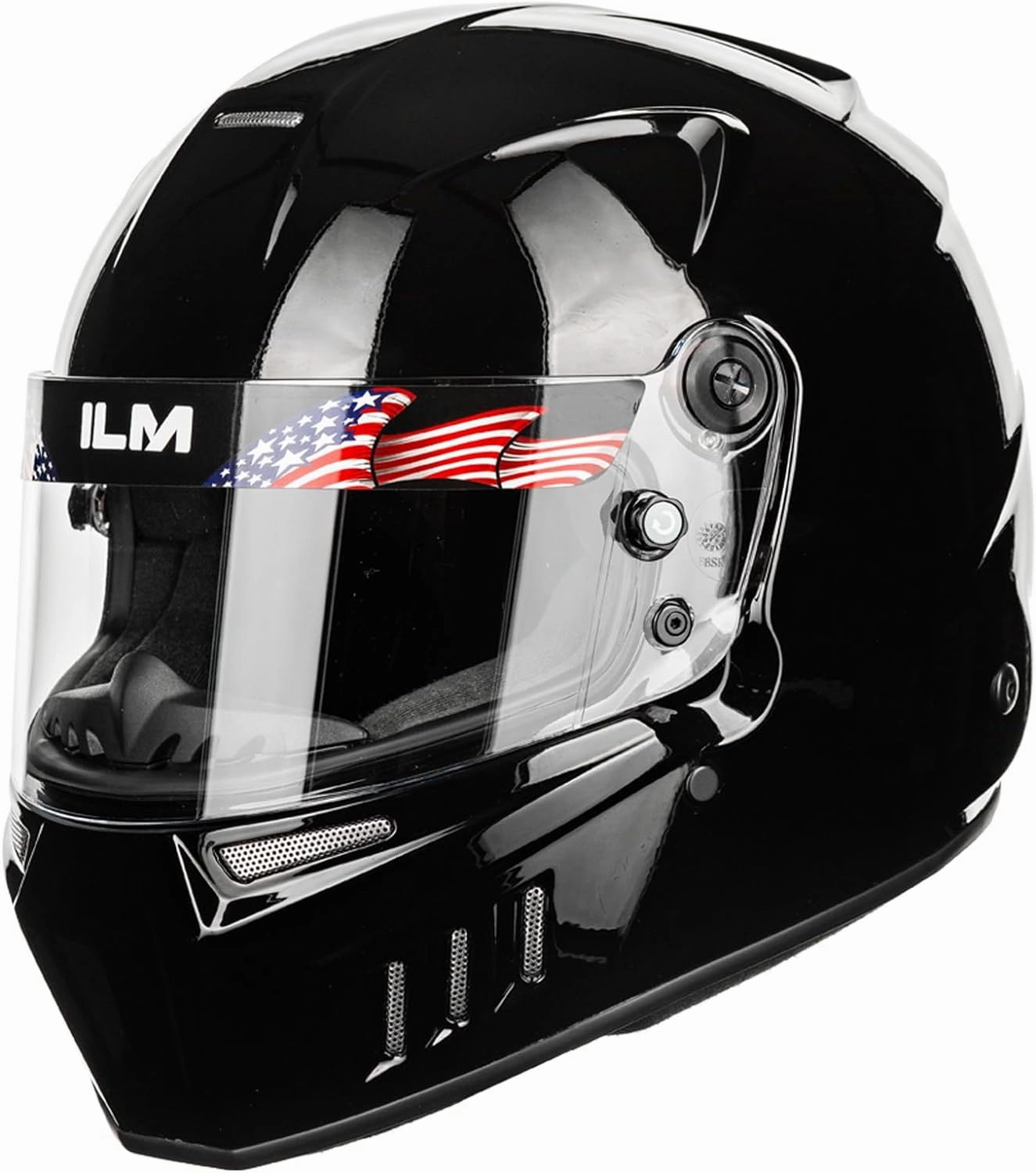 ILM Snell SA2020 Full Face Auto Racing Helmets Lightweight Fiberglass for Adult Men and Women Model 890