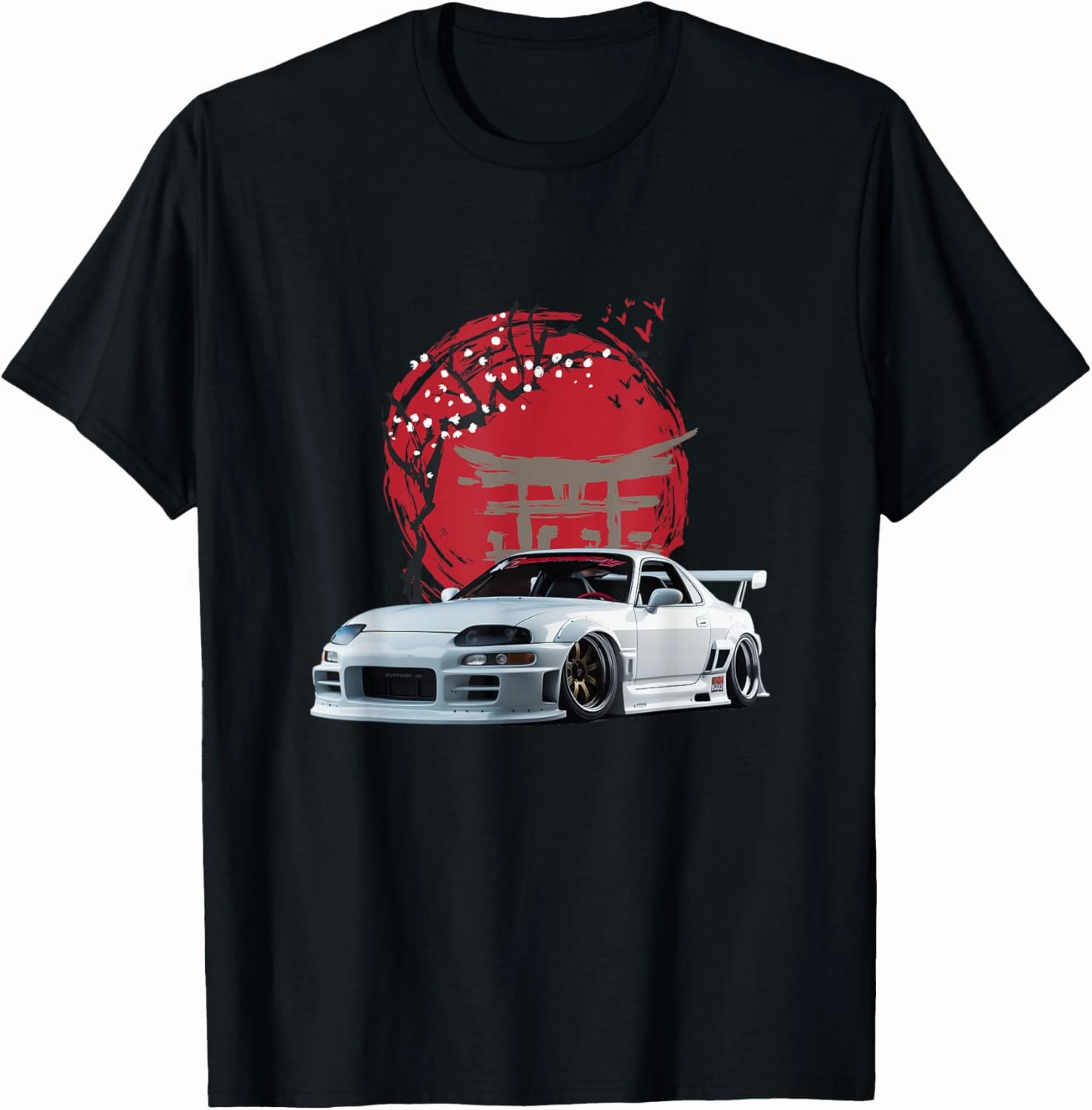 Japanese Domestic Market Supra Vintage JDM Tuning Drift Car T-Shirt