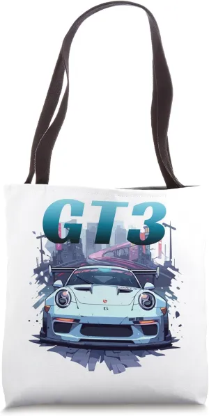Jdm Motorsports Street Drifting GT3 RS Drift Car Lovers Tote Bag