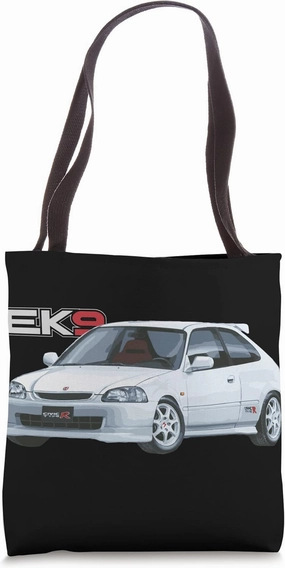 JDM Car Type EK9 Hatch Sport DX Manual 5 speed B16 Tote Bag