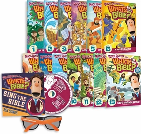Jellyfish Labs Buck Denver Asks What's in The Bible - Full Series With VBS CD