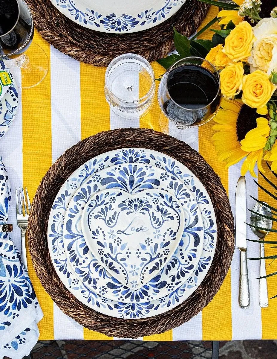 Juliska Iberian Journey Indigo Dinner Plate
