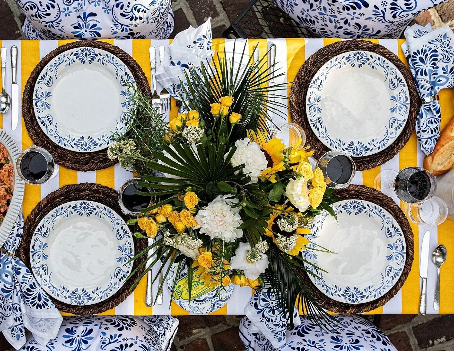 Juliska Iberian Journey Indigo Dinner Plate