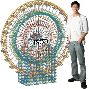 K'NEX - Thrill Rides‚ 6-Foot Ferris Wheel‚ STEM Building, Creative Construction Set‚ Ages 16 