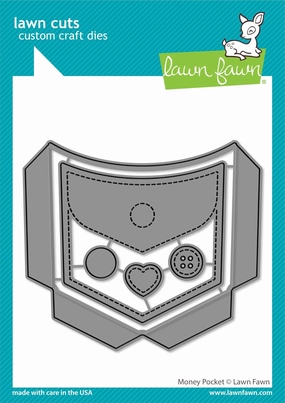 Lawn Fawn LF3441 Money Pocket Dies