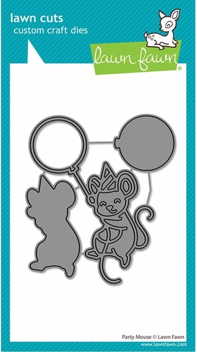 Lawn Fawn LF3732 Party Mouse Stand-Alone