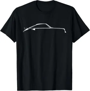 Legendary Racing Sports Car Iconic 911 Racing Car Silhouette T-Shirt