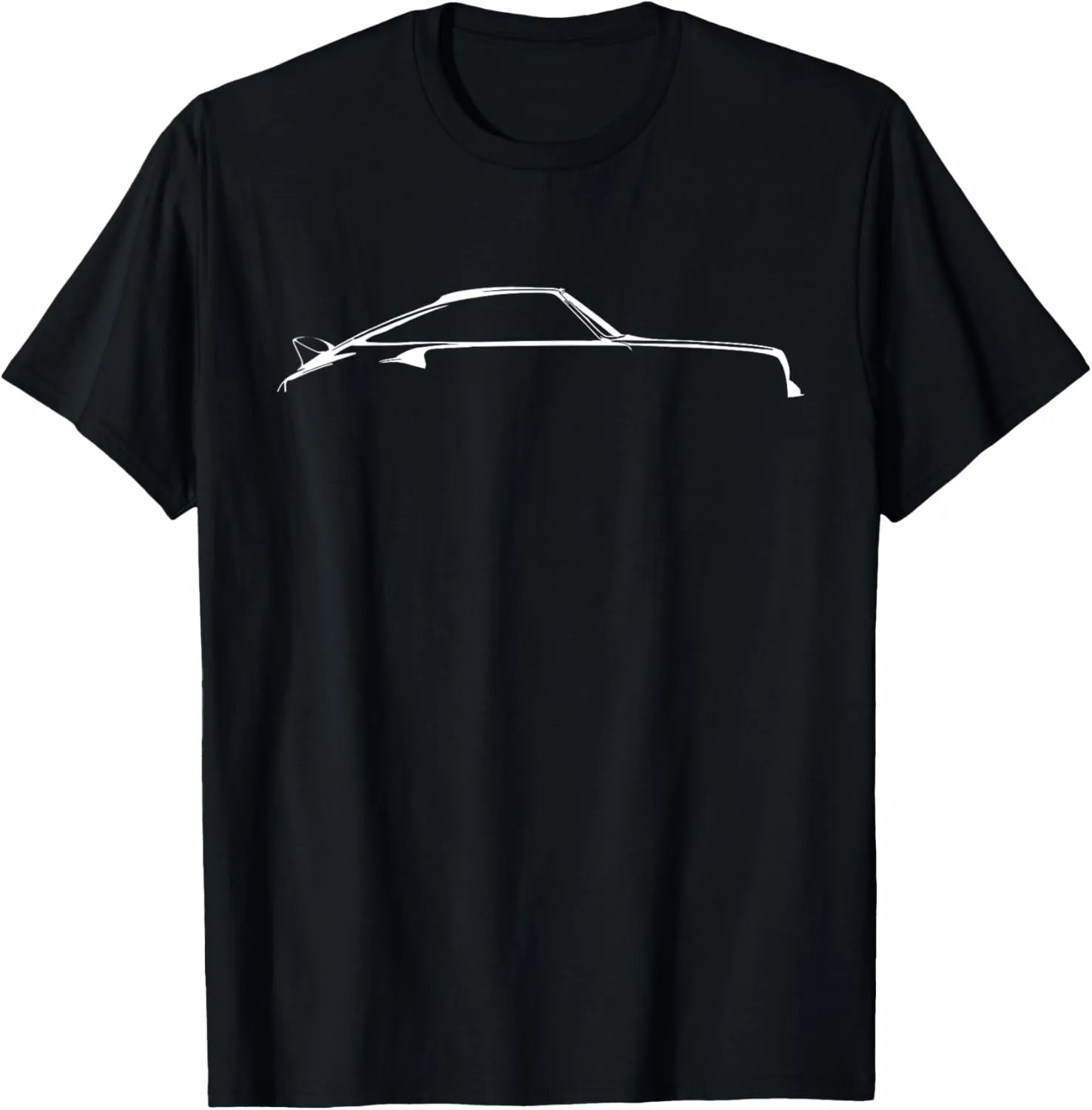 Legendary Racing Sports Car Iconic 911 Racing Car Silhouette T-Shirt