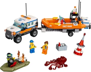 LEGO City Coast Guard 4 x 4 Response Unit 60165 Building Kit (347 Piece)