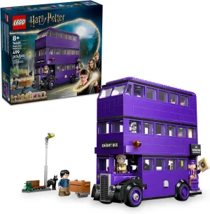 LEGO Harry Potter Knight Bus Adventure - Building Toy for Kids, Boys, and Girls, Ages 8  - Iconic Bus from Harry Potter and The Prisoner of Azkaban - with 5 Minifigures - Birthday Gift Idea - 76446