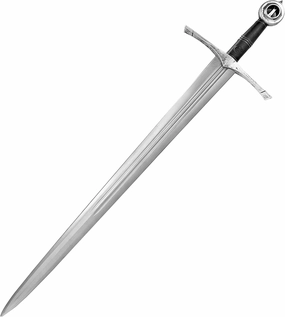 LOOYAR PU Foam Middle Ages Medieval PU Foam Arming Knightly Sword Weapon Toy for Knight Soldier Warrior Costume Battle Play Halloween Cosplay LARP