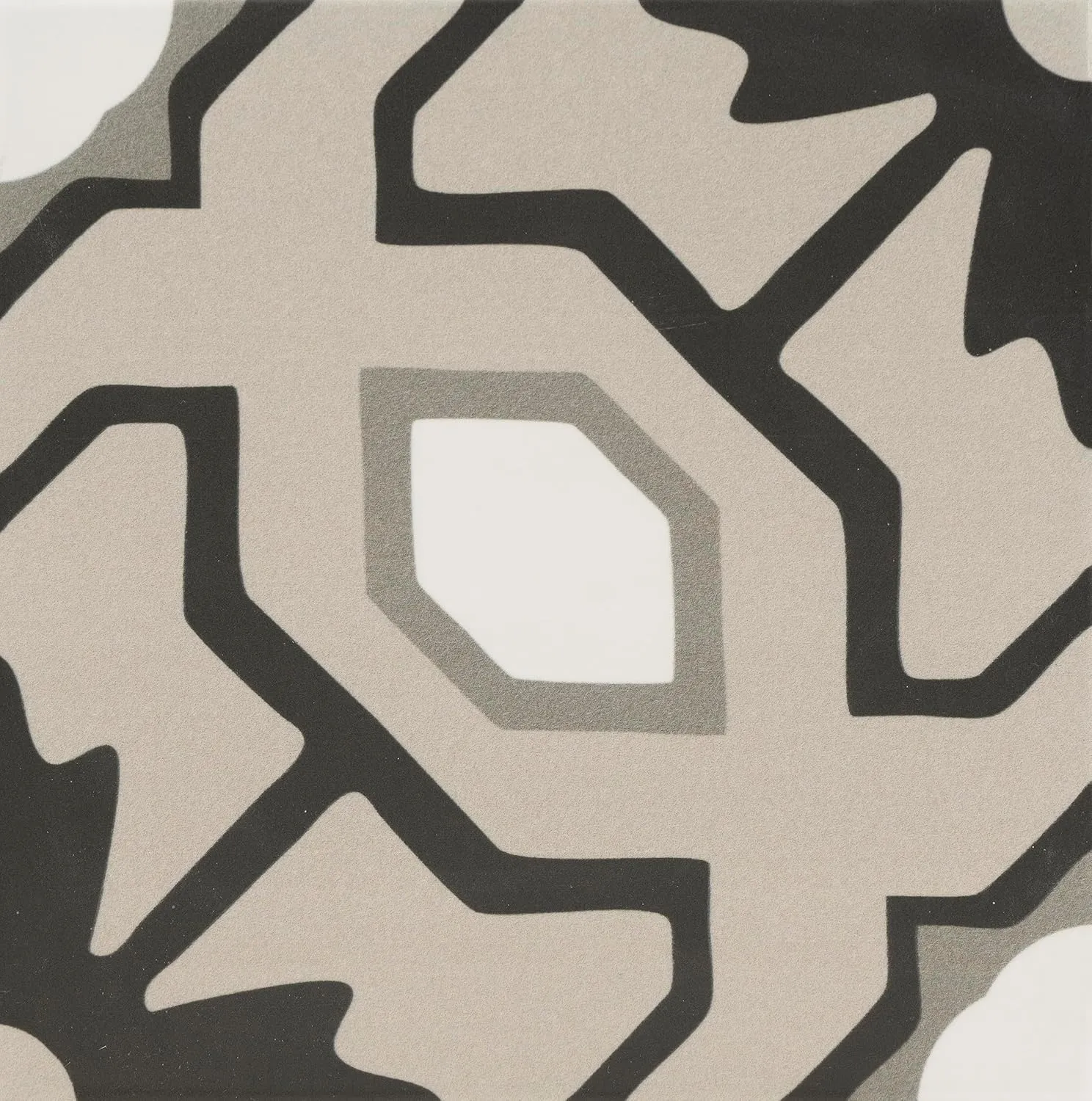 MSI Tahari 8 in. x 8 in. Encaustic Matte Porcelain Floor and Wall Tile for Bathroom, Kitchen Backsplash, Accent Wall, and Shower