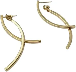 New 2025 1 Pair Stainless Steel Earrings Trend Hip Hop Fashion Big Star Punk Stud For Women Jewelry Findings Party Friends Trendy Accessories Creative
