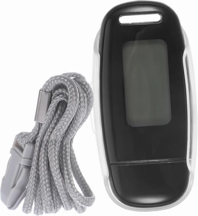 NUOBESTY 1set Pedometer for Walking Portable Step Counter Full Screen Display USB Rechargeable Fitness Tracker Lightweight and User-Friendly Design for Daily Activity Monitoring