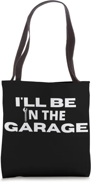 Open Throttle Car Racing Mechanic Engineer Muscle Car Race Tote Bag