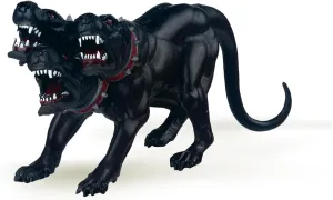 PAPO - Cerberus - Realistic Figurine - for Ages 3  - Fantasy Collection - Hand Painted - Highly Detailed - Durable and Educational - Gift Idea - Collectable - cerberus figurine - three-headed dog