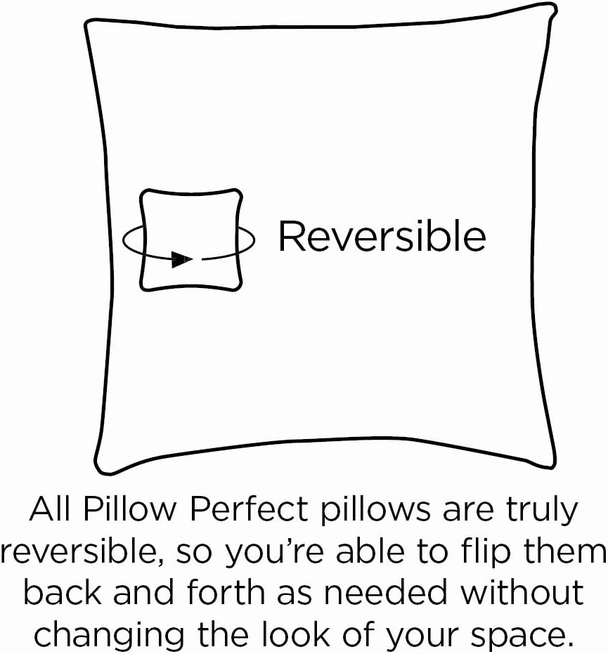 Pillow Perfect Outdoor/Indoor Throw Pillows, Accent - 16.5" x 16.5", Blue Sealife Marine 2 Count