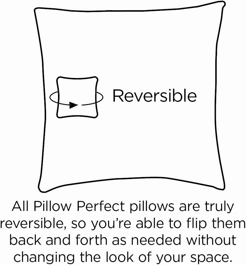Pillow Perfect Outdoor Sea Life Marine Rectangular Throw Pillow, Set of 2,Blue,11.5" x 18.5"