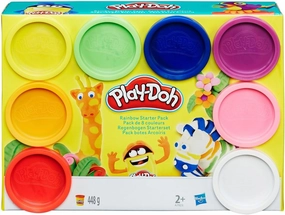 Play-Doh - Rainbow Pack - 8 VA