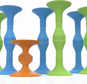 Popdarts Pro Pack (Blue and Green) - Indoor, Outdoor Suction Cup Throwing Game - Competition with a POP